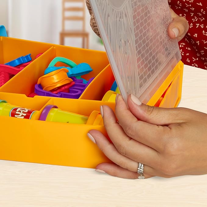 Juguetes Play Doh Imagine Animals - Juego de almacenamiento de 22 accesorios actividades de arte y manualidades para niños de 3 años en adelante juguetes de animales Juguetes | 672485KDJ