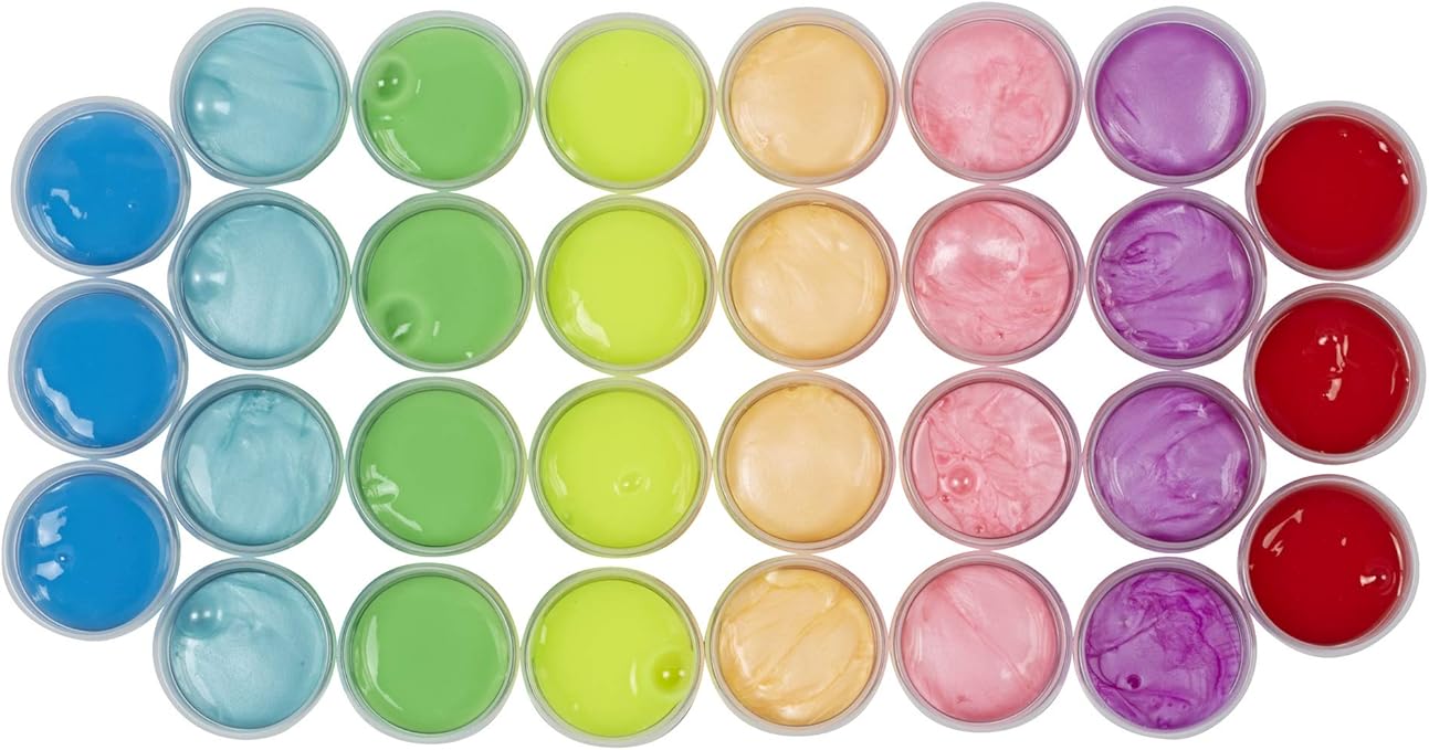 Juguetes Play Doh Paquete de 30 latas de slime varios colores del arco iris para edades de 3 años en adelante (exclusivo de Amazon) Juguetes | 527081SWY